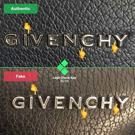 givenchy counterfeit vs authentic.